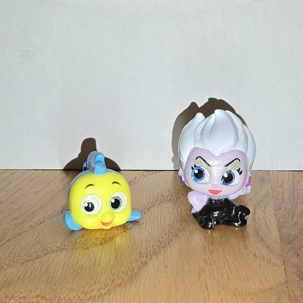 Disney Doorables- The Little Mermaid - Ursula and Flounder